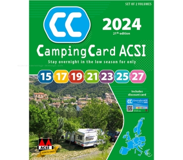 ACSI CampingCard 2024 - Englische Version