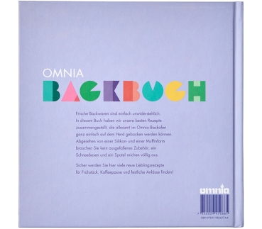 Preview: Kochbuch Backen mit Omnia