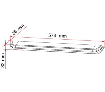 Türbeleuchtung mit Sensor, 574 mm