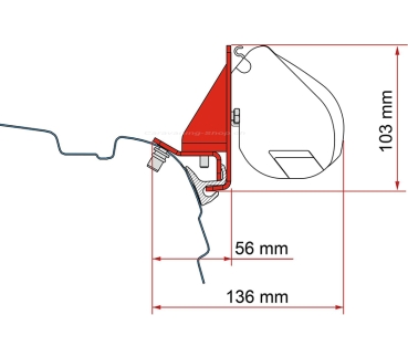 Kit Combi Rail Bracket F35 Pro – Brandrup