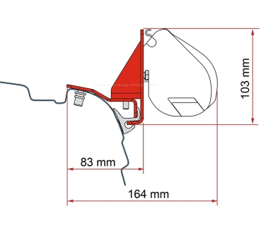 Kit VW T5/T6 F35 Pro Multirail Reimo