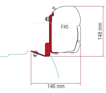 Kit Ford Custom Markisenadapter F45 (ohne Hochdach)