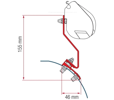 Kit VW Caddy Maxi Lift Roof für F35 Pro