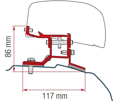 Kit Ford Custom L1 für F40van