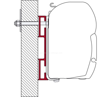Fiamma Universaladapter F45 S – F45 L – ZIP, D 12