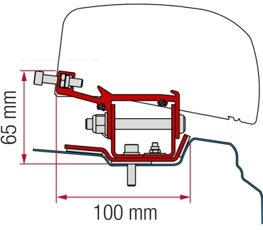 Fiamma Kit Renault Trafic F40van L1