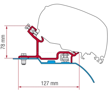 Kit Fiat Ducato H3 für F65/F80