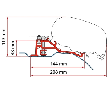 Kit Ducato H2 Skyroof