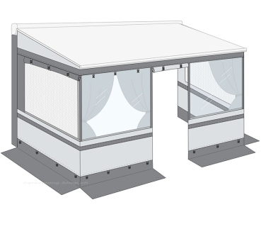 Markisenzelt Privacy Room CS Light, 310 Van