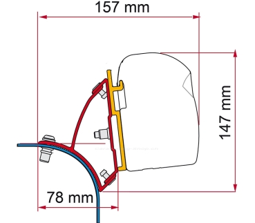 Kit VW T5/T6 Aufstelldach Deep Black, F43van