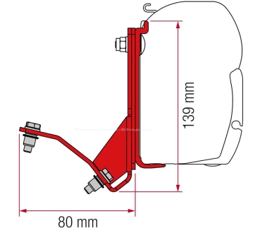 Kit Fiat Ducato Hymercar, Pössl H2 (Aufstelldach)