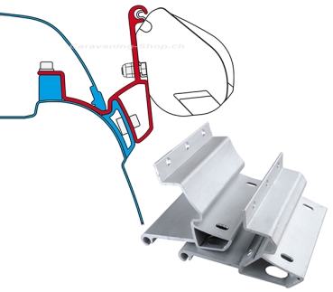 Fiamma Adapter F35, VW T5/T6 California