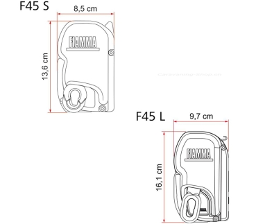 Fiammastore F45, Royal Grey, 452 cm
