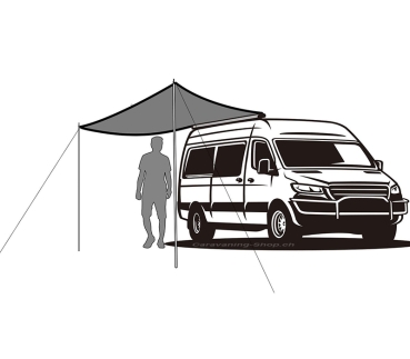 Sonnensegel Deflector QDR 360