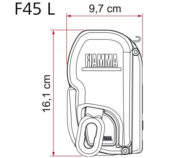 Preview: Fiammastore F45 L 550 Polar White, Royal Blue