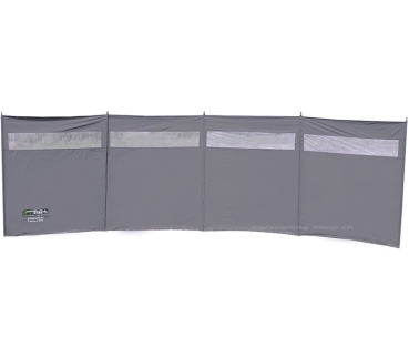 EuroTrail Windschutz Windbreaker, 500 x 150 cm, grau