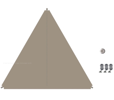 Preview: Sonnensegel „TC Zip-Protect Canvas“