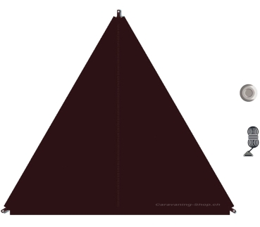 Bent Sonnensegel „Zip Protect Canvas Single“ java