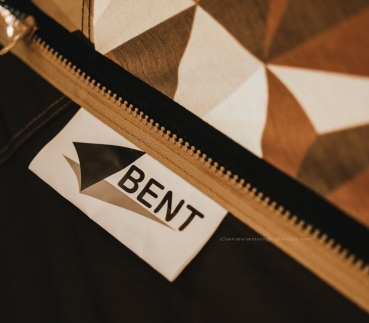 Preview: Bent Sonnensegel „TC-Zip Canvas Single“ Nature Design Earth