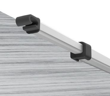 Markise F35 260, schwarz, Royal Grey