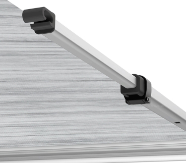 Markise F35 260, schwarz, Royal Grey