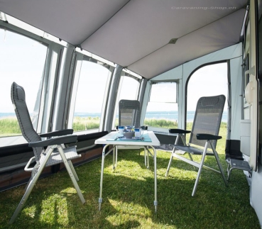 Preview: Teilzelt Space Air HQ, Anbauhöhe: 265 - 280 cm, Breit: 375 cm