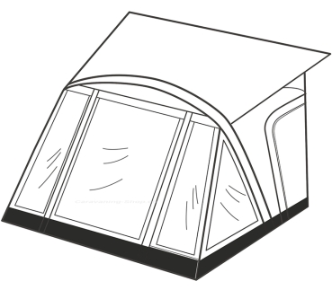 Teilzelt Dorado XL