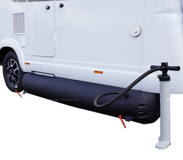 Bodenschürze Air Wind Cover, aufblasbar, 220 cm