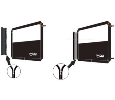 Camptech Windschutz Air, 4-teilig, Laufstall