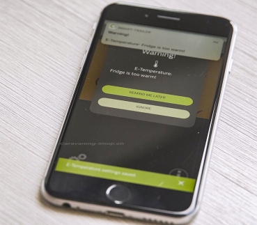 E-Temperature für E-Trailer App