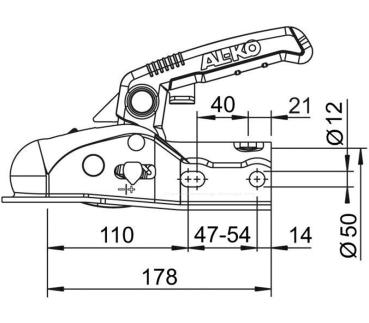 Kugelkupplung AL-KO AK 270