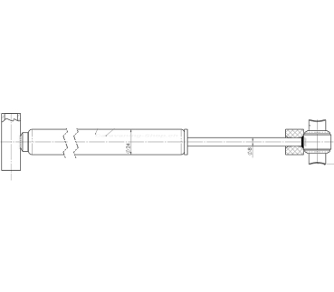 AL-KO Auflaufstossdämpfer 420 - 510 mm