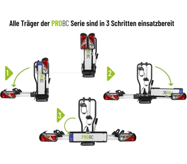 Preview: Fahrradträger ProBC3, Kupplungsträger