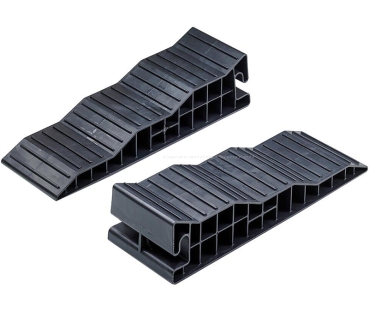 Auffahrkeil-Set, 2er-Set aus 100 % Recyclingmaterial