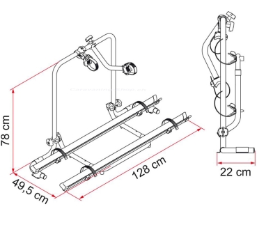 Fahrradträger Carry-Bike Garage Plus