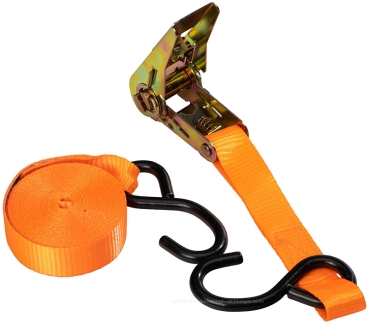 Spanngurt/Zurrgurt mit Ratsche und Haken, 5 m