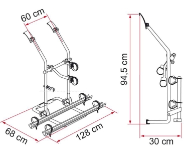 Preview: Fahrradträger Carry-Bike VW T3 – T25