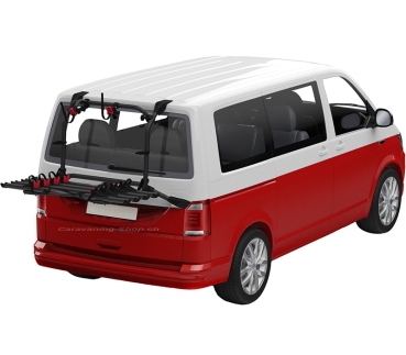 Preview: Fahrradträger Carry-Bike VW T6 Pro Deep Black, vormontiert