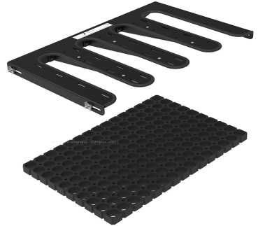 Skihalter für X-Rack Box XL