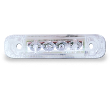 Begrenzungsleuchte LED  PL 24-2/12V, weiß