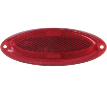 LED Markierungsleuchte oval, rot