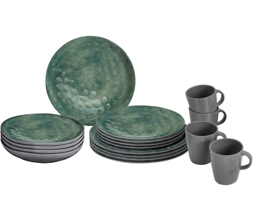 Geschirrset Venetian Sea Green, Geschirrset 16-tlg.