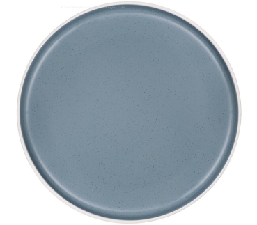 Essteller, blau, Geschirr Dolomit Collection