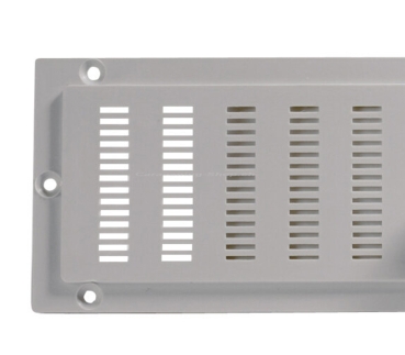 Preview: Schiebeentlüfter, 250 x 70 mm, grau-weiss