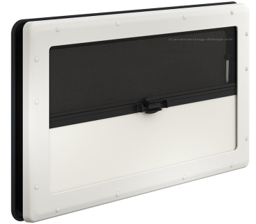 Preview: Ausstellfenster S10,  700 x 400 mm weisser Innenrahmen