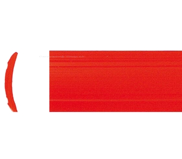 Leistenfüller, 12 mm breit, rot Eriba,  25 m