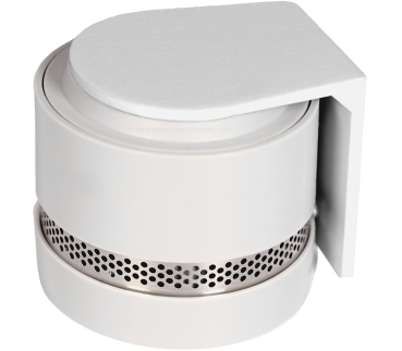 Preview: Thitronik Adapter für Rauchmelder zur Wandmontage, grau