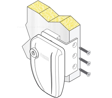 Preview: Türsicherung Safe Door Frame 1, Breite: 15 cm