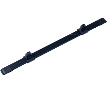 Tischhalteprofil inkl. Wandhalter, schwarz