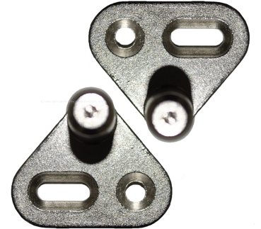Schliessbolzen, Metal, chrom